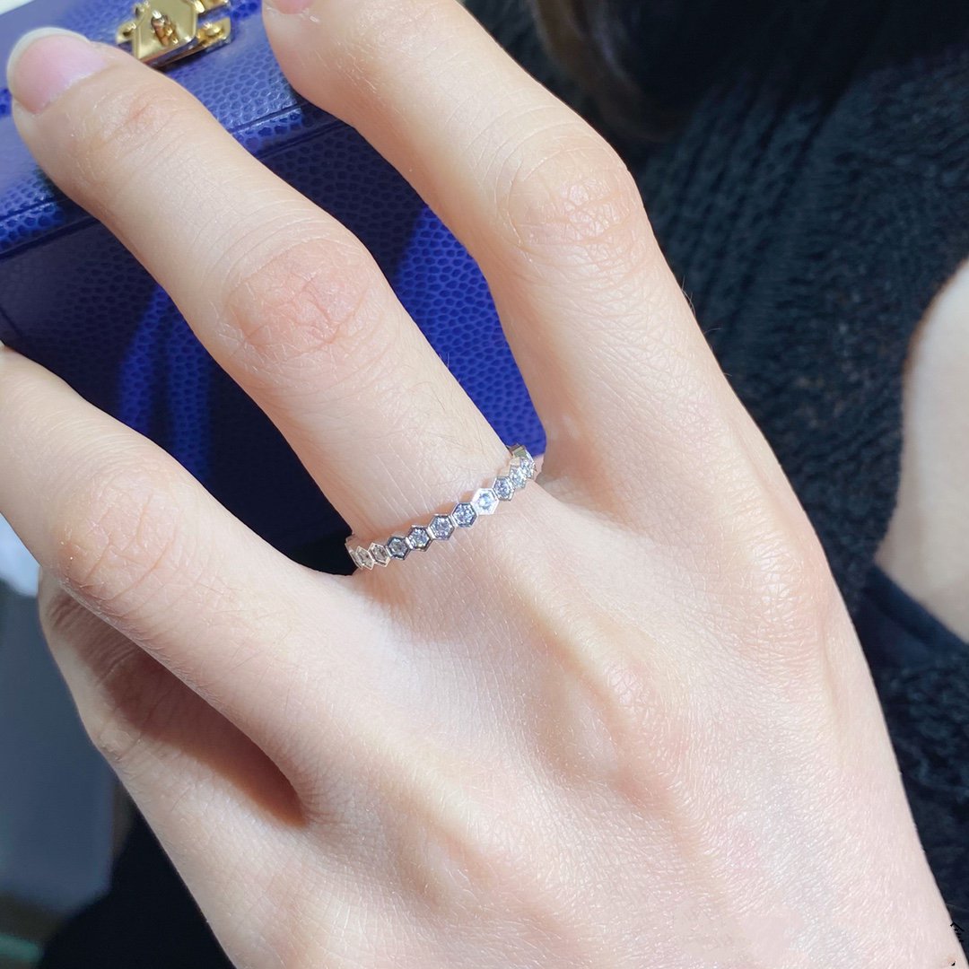 [Baslove] BEE LOVE DIAMANT GEPAARTER KLEINER RING