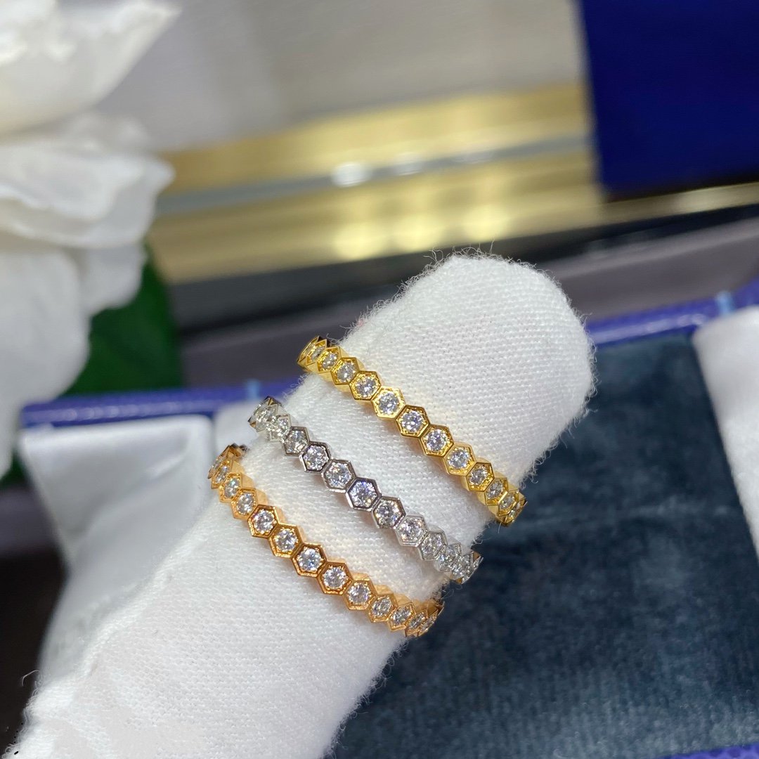 [Baslove] BEE LOVE DIAMANT GEPAARTER KLEINER RING