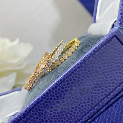 [Baslove] BEE LOVE DIAMANT GEPAARTER KLEINER RING