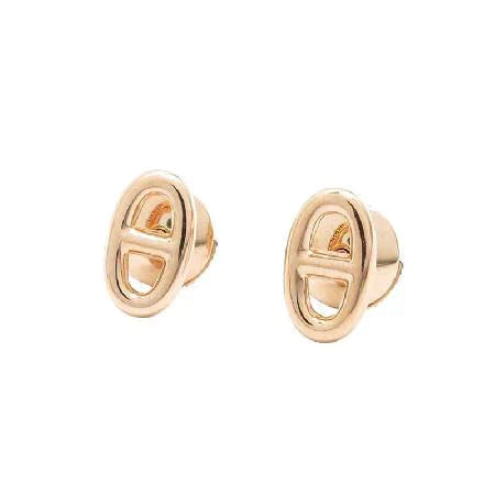 [Baslove] KETTE KLEINE OHRRINGE GOLD UND SILBER