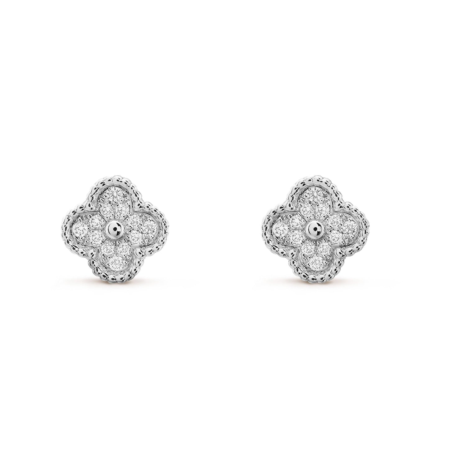 [Baslove]CLOVER MINI DIAMANT-OHRSTECKER