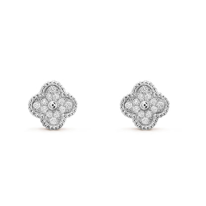 [Baslove]CLOVER MINI DIAMANT-OHRSTECKER