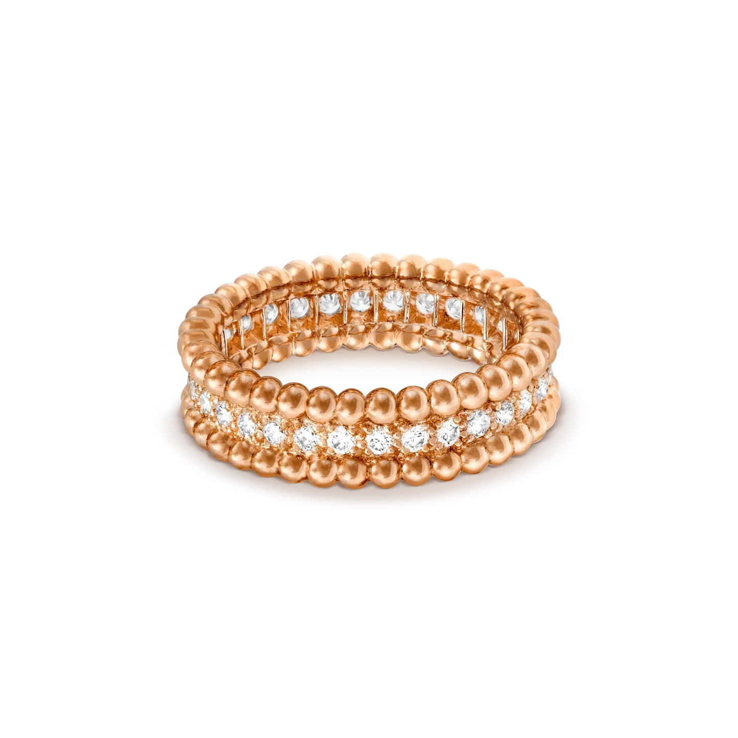 [Baslove] PERLEE DIAMANT ROSÉGOLDRING