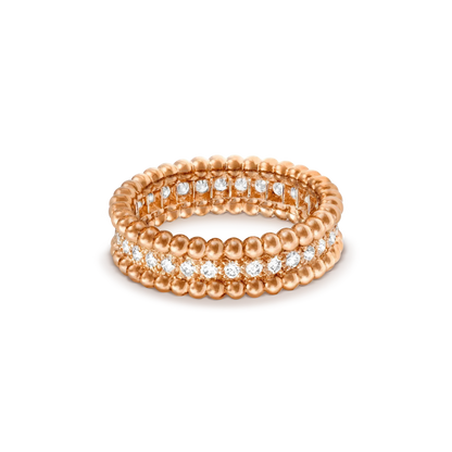 [Baslove] PERLEE DIAMANT ROSÉGOLDRING
