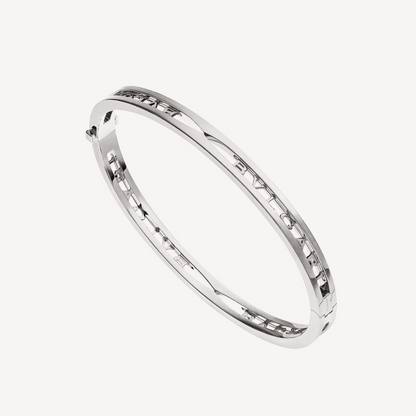 [Baslove]ZERO 1 SPIRAL LOGO SILBERARMBAND