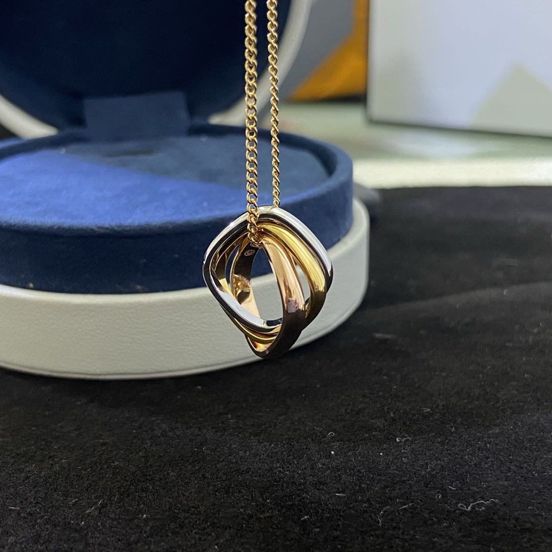 [Violet JW]TRINITY NECKLACE GOLD SMALL MODEL