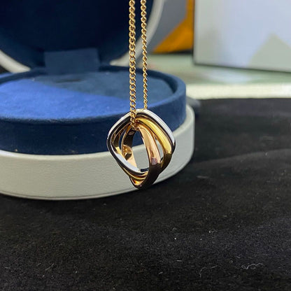 [Violet JW]TRINITY NECKLACE GOLD SMALL MODEL