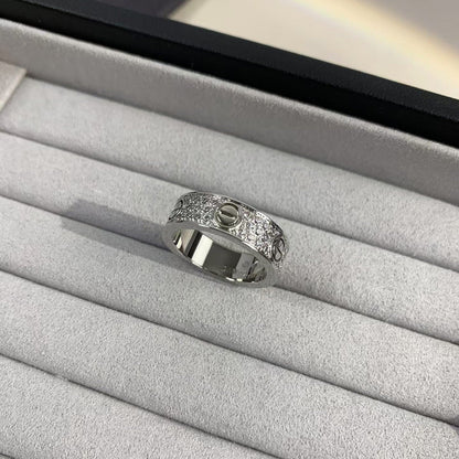 [Baslove] LIEBESRING 5,5 MM MIT DIAMANTEN GEPAPERT