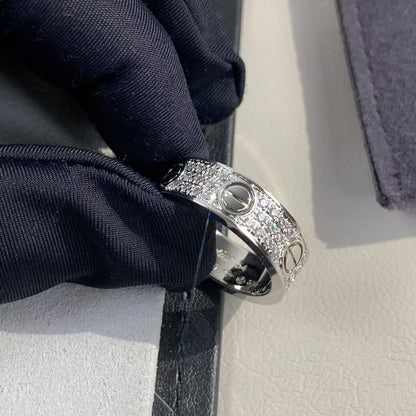 [Baslove] LIEBESRING 5,5 MM MIT DIAMANTEN GEPAPERT