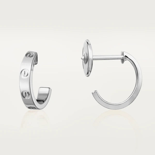 [Baslove]ラブイヤリング 2.65MM シルバー
