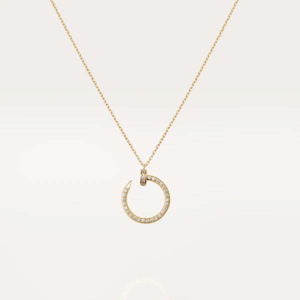 [Baslove]JUSTE HALSKETTE GOLD DIAMANTEN 