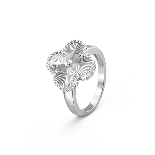 [Baslove] KLEEBLATT SILBERRING