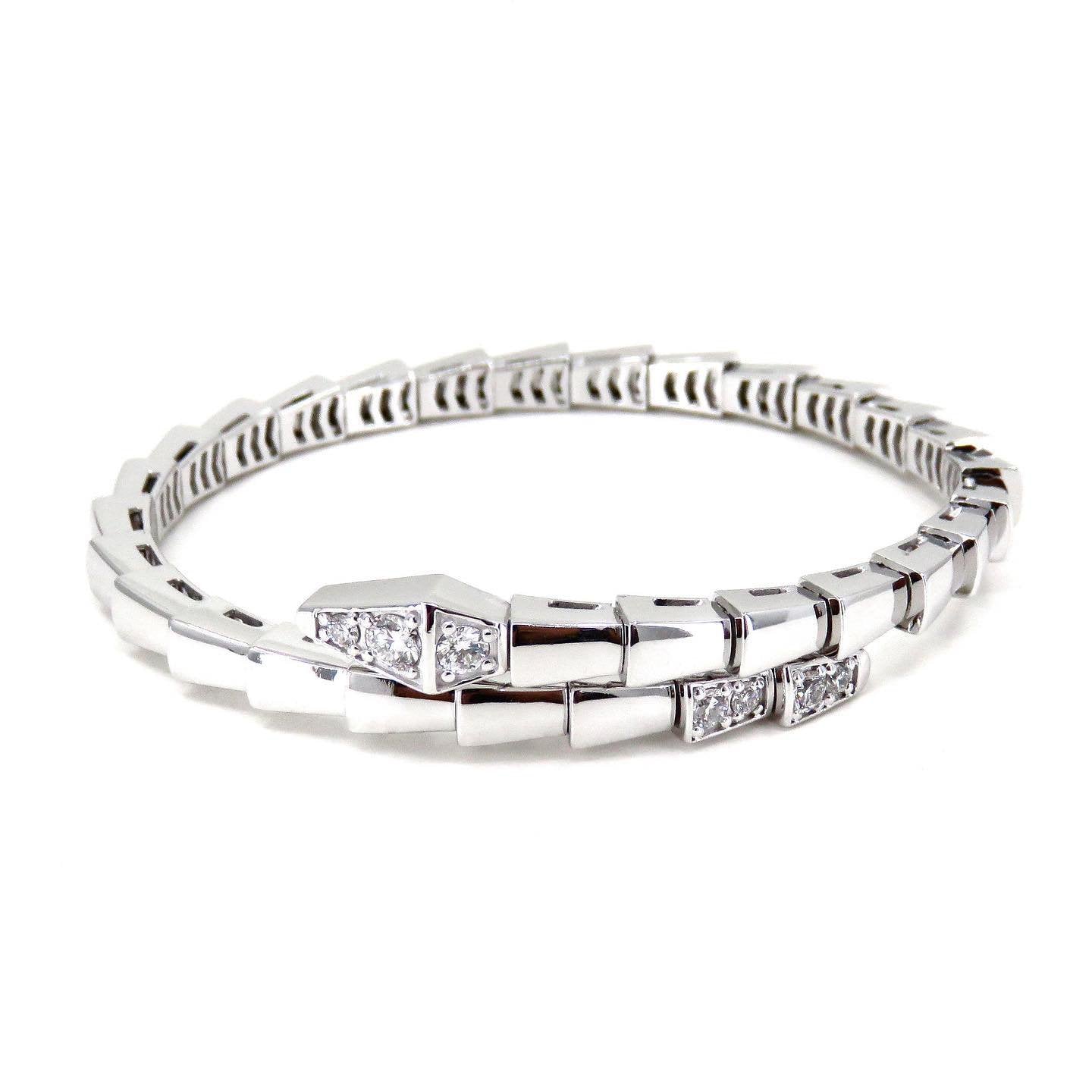 [Baslove]SERPENTI ARMBAND DIAMANTEN SILBER