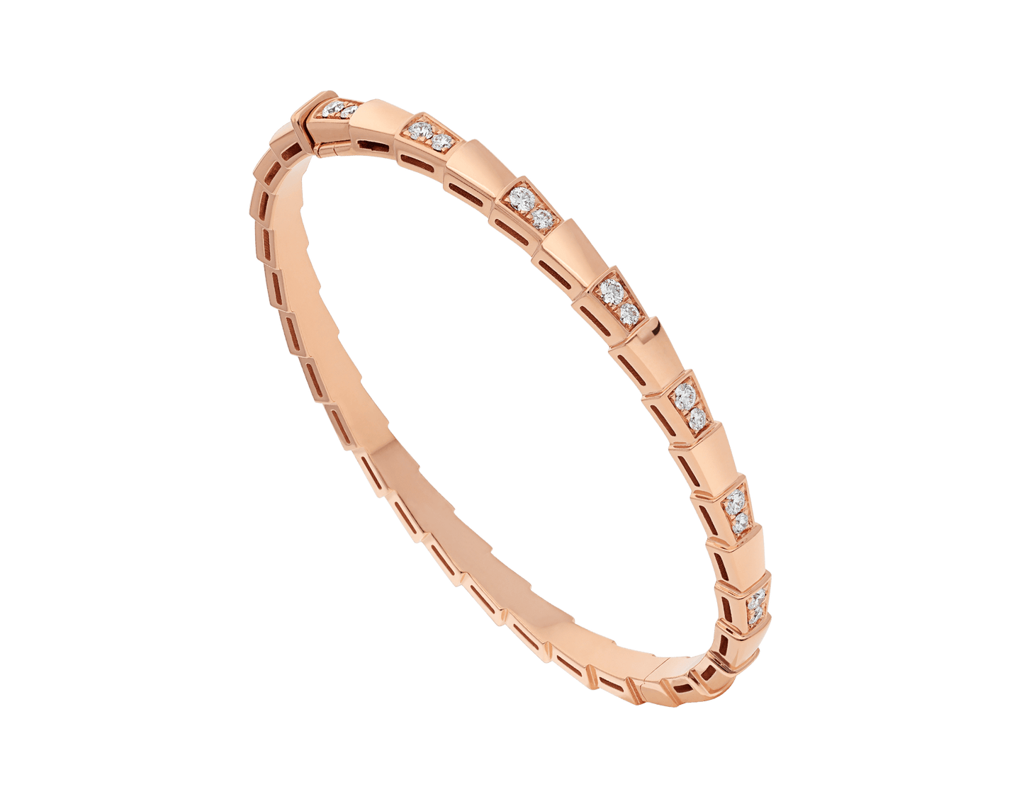 [Baslove]SERPENTI KLEINES ARMBAND ROSGOLD DIAMANT