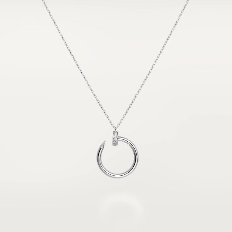 [Baslove]JUSTE HALSKETTE SILBER 