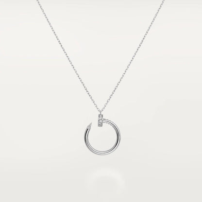 [Baslove]JUSTE HALSKETTE SILBER 