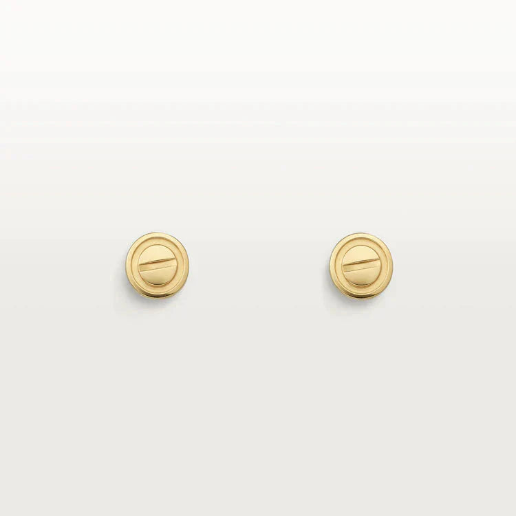 [Baslove] LIEBE OHRRINGE GOLD 10MM