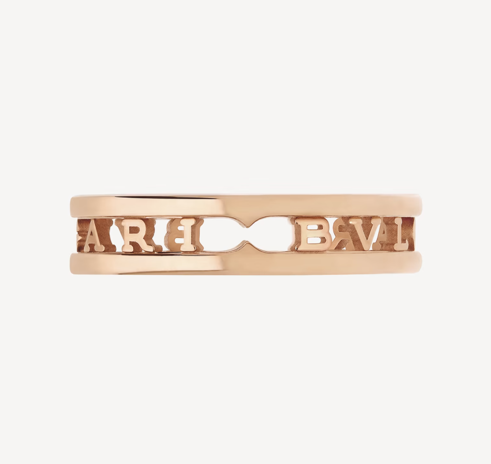 [Baslove]ZERO 1 ONE-BAND MIT DURCHBROCHENEM LOGO-SPIRALRING