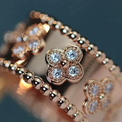 [Baslove] KLEEBLATT-KALEIDOSKOP-RING 10MM