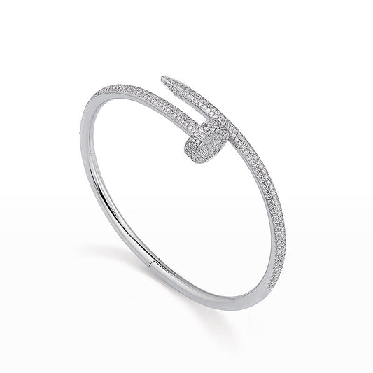 [Baslove]JUSTE ブレスレット 3.5MM オールダイヤモンド