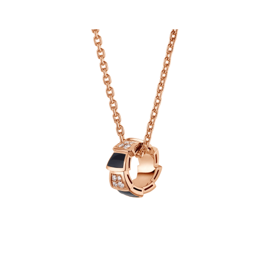 [Baslove] SERPENTI ANHÄNGER DIAMANT HALSKETTE