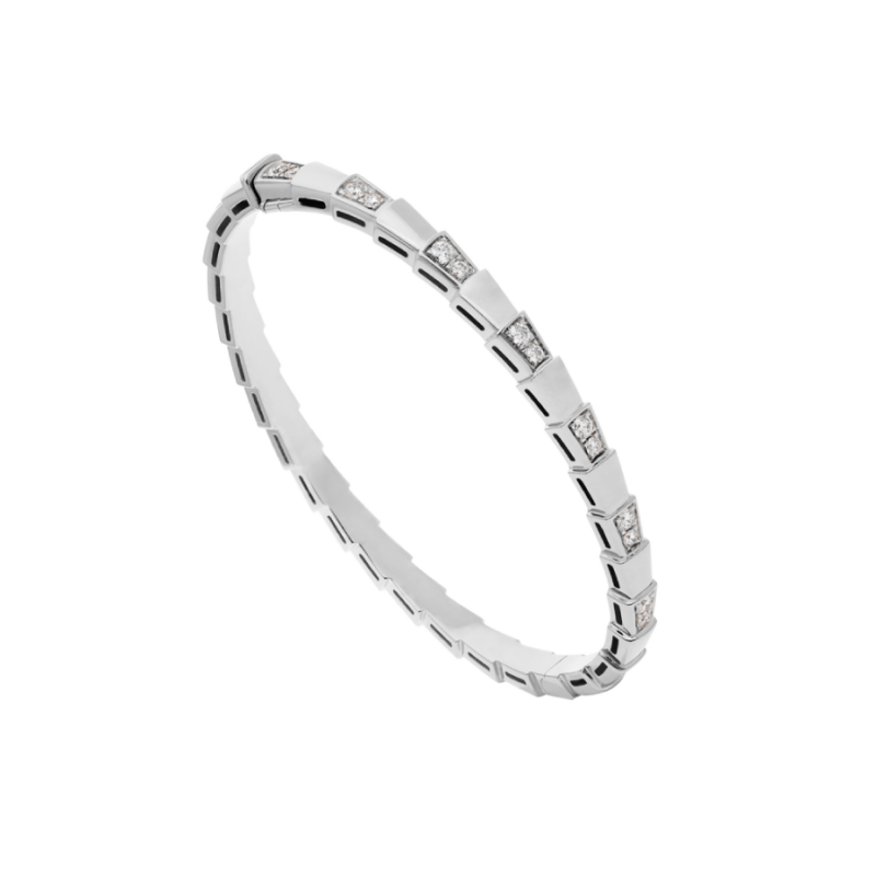[Baslove]SERPENTI ARMBAND SILBER DIAMANT