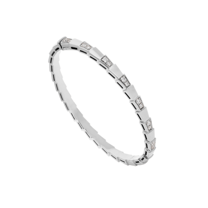 [Baslove]SERPENTI ARMBAND SILBER DIAMANT