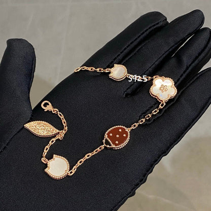 [Baslove]Armband mit Glücksfeder-Motiv 5
