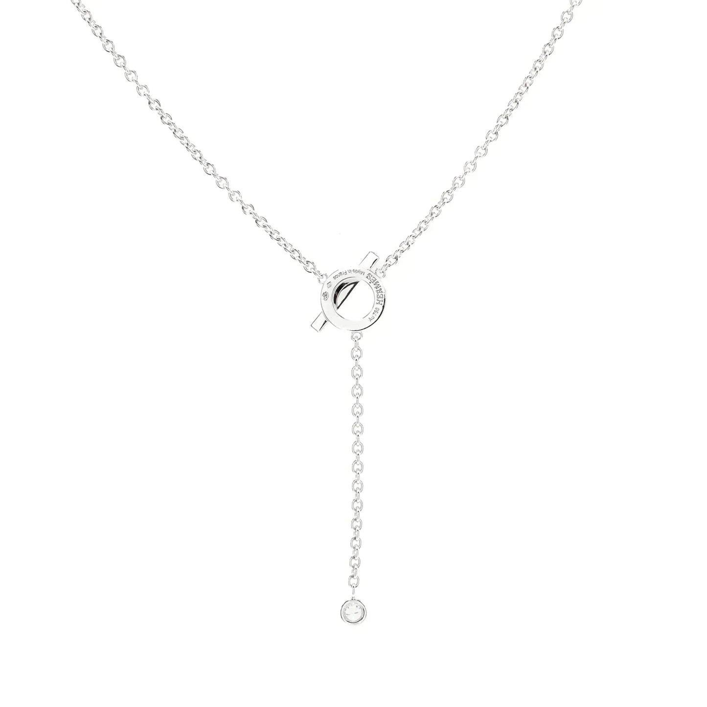 [Baslove]FINESSE SILBER DIAMANT HALSKETTE