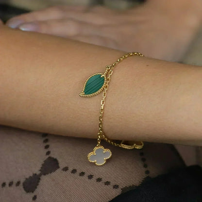 [Baslove] GOLDARMBAND „LUCKY SPRING 5“