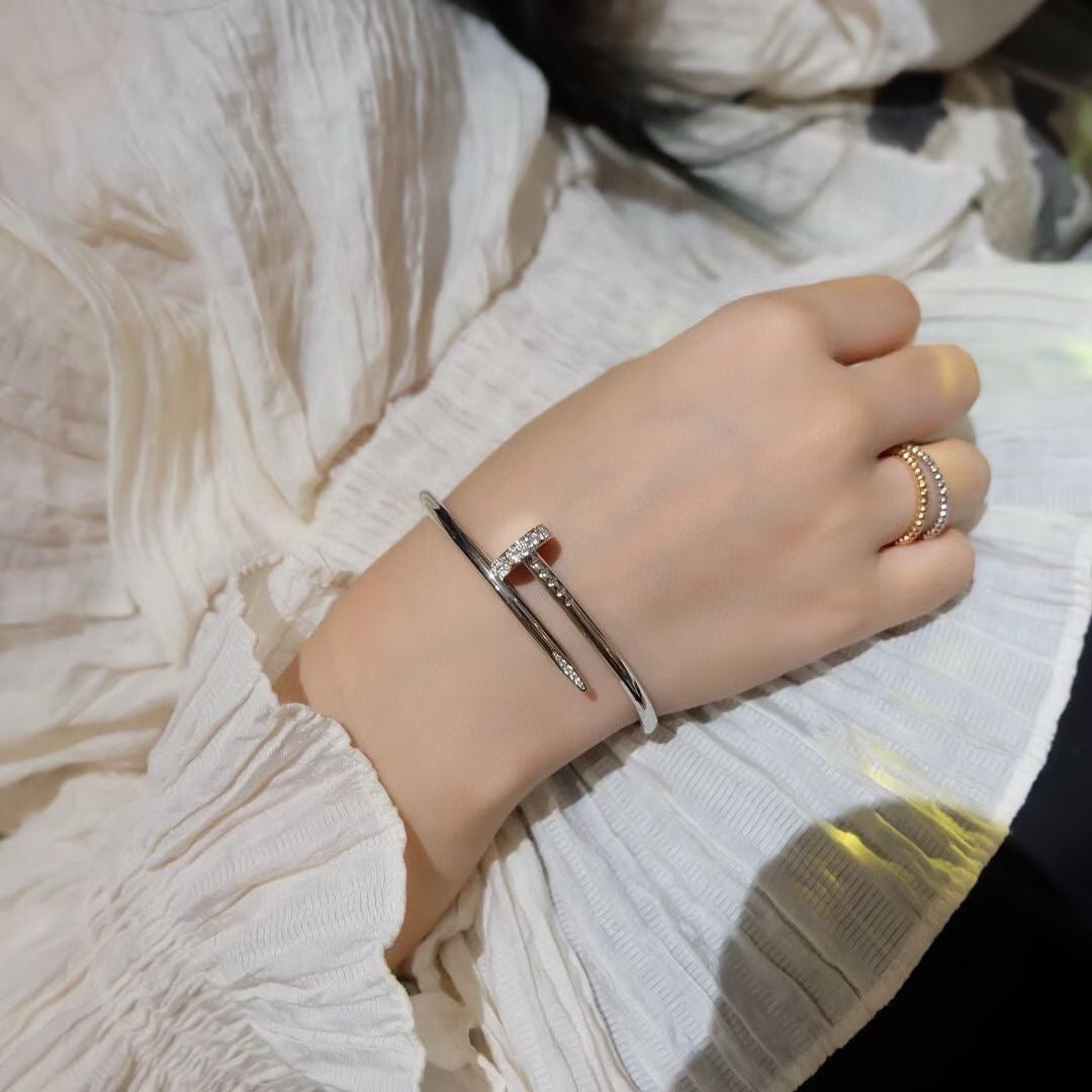 [バスラブ]JUSTE ブレスレット 3.5MM ダイヤモンド