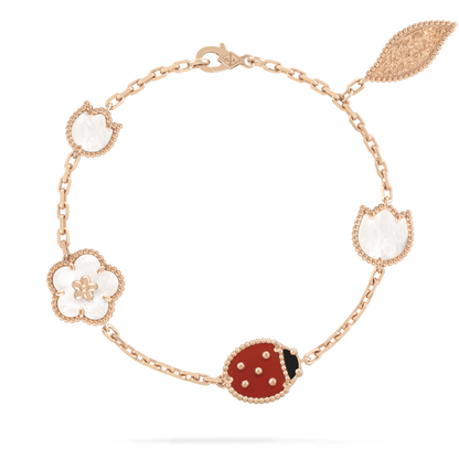 [Baslove]Armband mit Glücksfeder-Motiv 5
