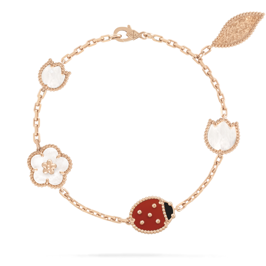 [Baslove]Armband mit Glücksfeder-Motiv 5