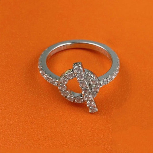 [Baslove]ECHAPPEE RING SILBER DIAMANT