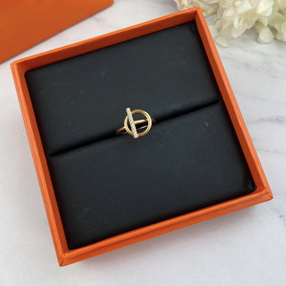 [Baslove]ECHAPPEE RING DIAMANT