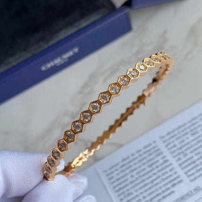 [Baslove] BEE LOVE GOLD ARMBAND VOLLER DIAMANT 