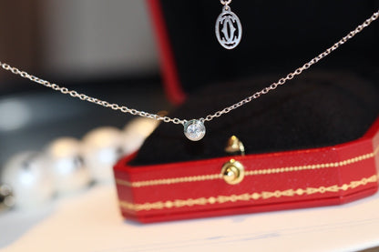 [Baslove]DAMOUR DIAMANT HALSKETTE