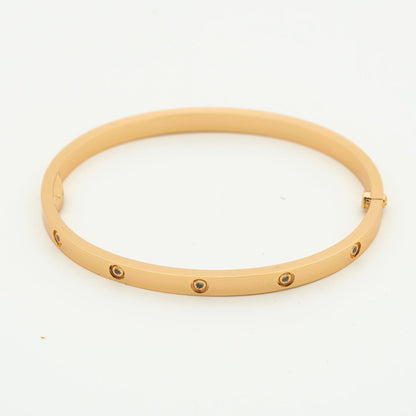 [Baslove] LIEBE ARMBAND 3,65 MM 10 DIAMANTEN