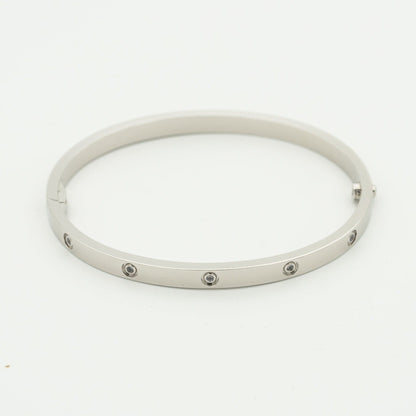 [Baslove] LIEBE ARMBAND 3,65 MM 10 DIAMANTEN