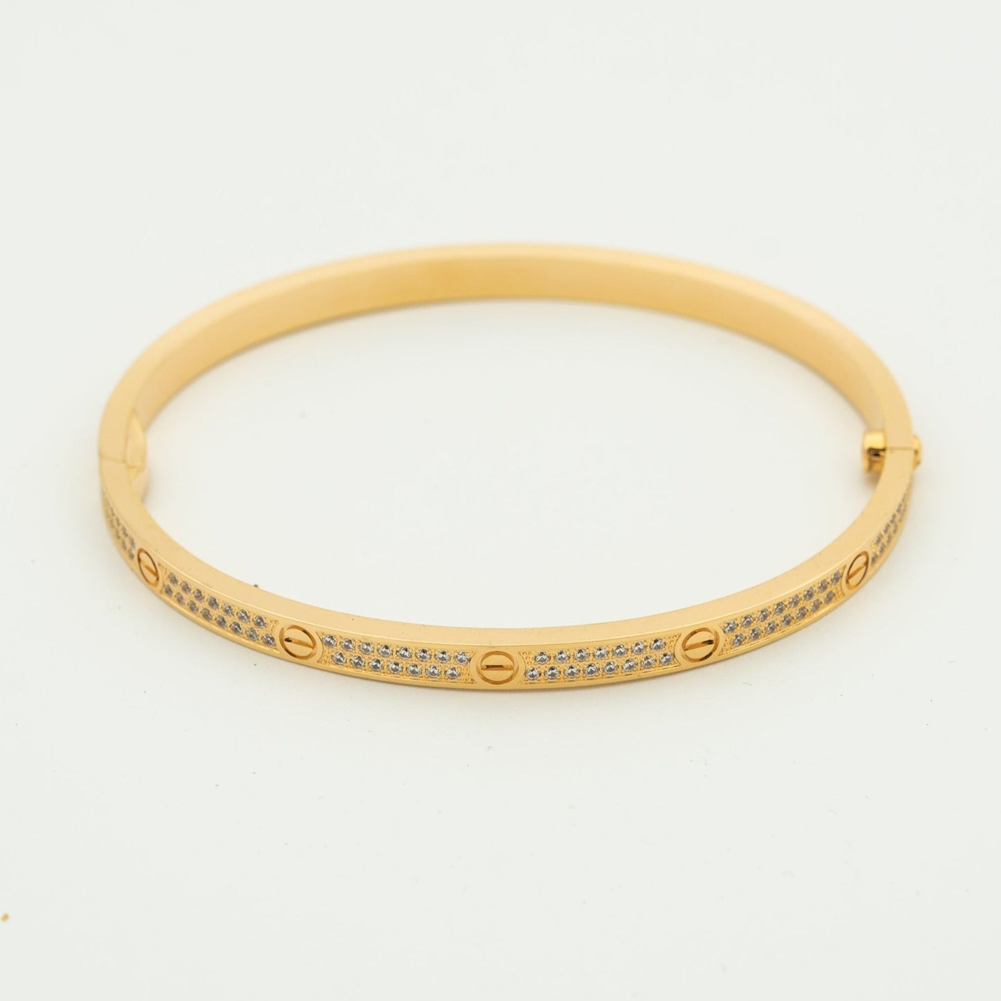 [Baslove] LIEBE ARMBAND 3,65 MM MIT DIAMANTEN