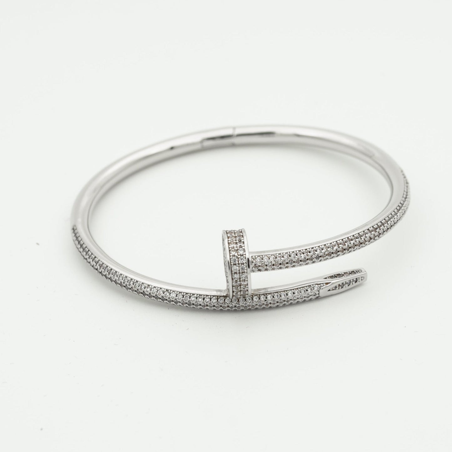 [Baslove]JUSTE ブレスレット 3.5MM オールダイヤモンド