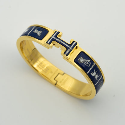 [Violet JW]H BRACELET BLUE CERAMIC