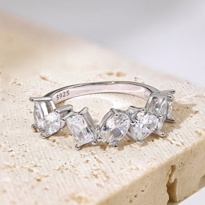 [Violet JW]Delicate Multi Cut Ring