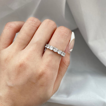 [Violet JW]Eternity Round Cut Tennis Ring