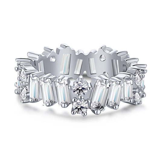 [Violet JW]Delicate Multi Shape Tennis Ring