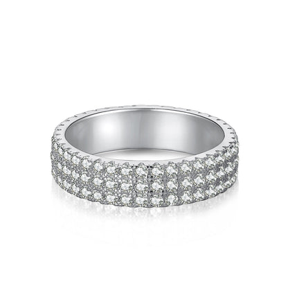 [Violet JW]Dainty Round Cut Tennis Ring