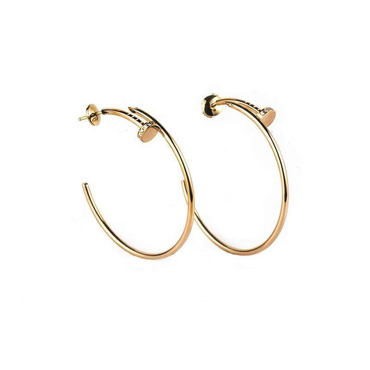 [Baslove]JUSTE OHRRINGE GOLD DIAMANTEN 1,8 MM 