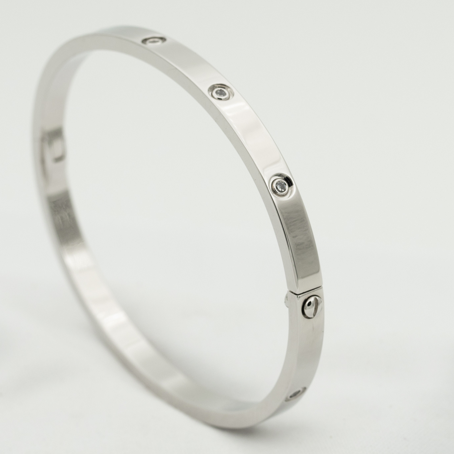 [Baslove] LIEBE ARMBAND 3,65 MM 10 DIAMANTEN