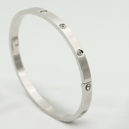 [Baslove] LIEBE ARMBAND 3,65 MM 10 DIAMANTEN