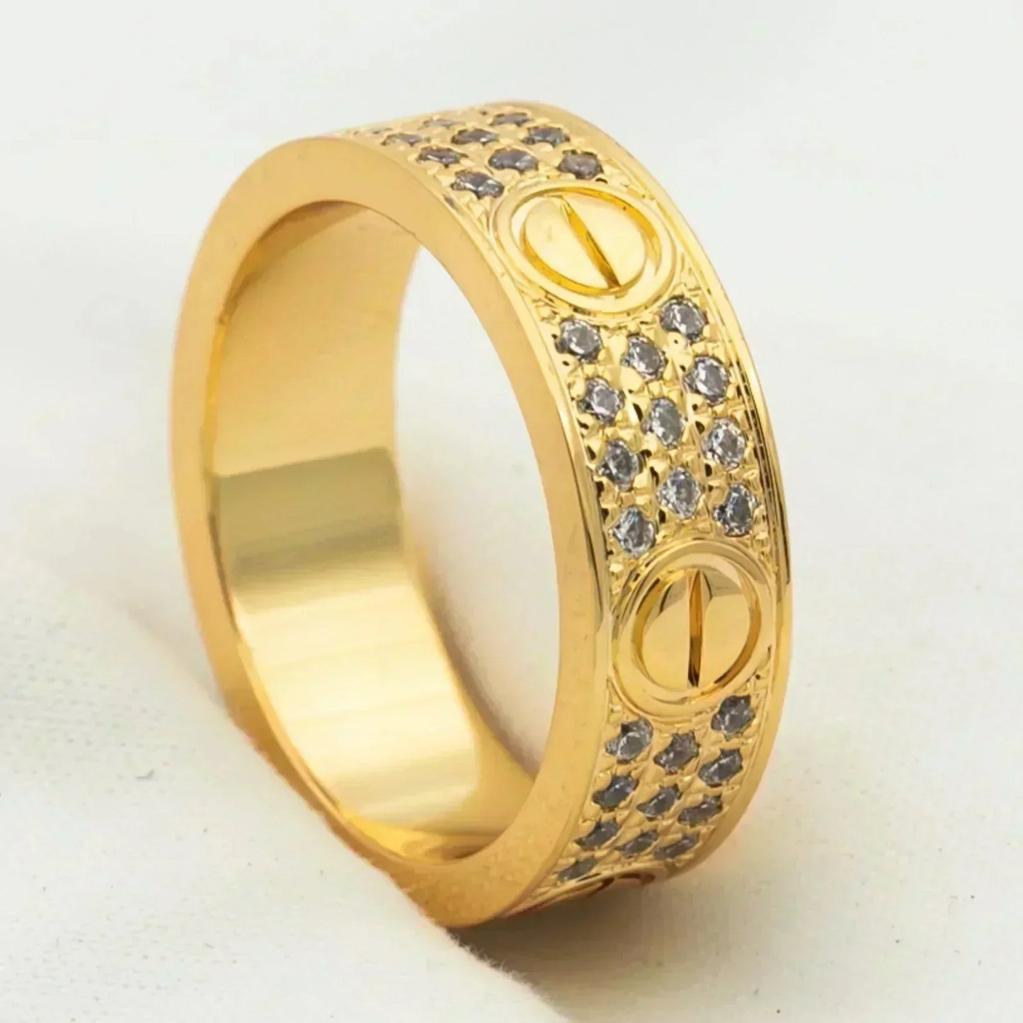 [Baslove] LIEBESRING 5,5 MM MIT DIAMANTEN GEPAPERT